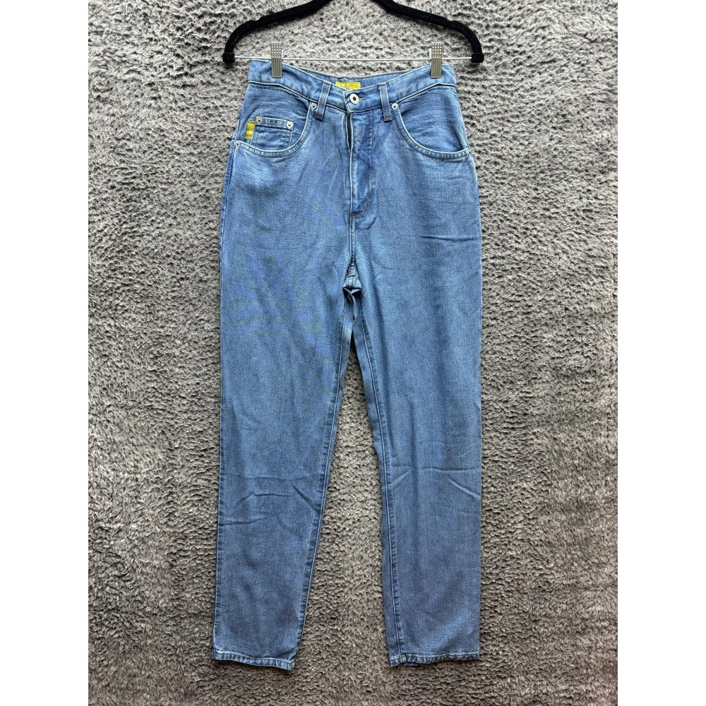 Pulp High Rise Slim Fit Straight Denim Jeans‎ Medium Wash Blue Womens Size 2